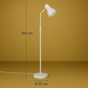 Lampadaire sur Pied Blanc