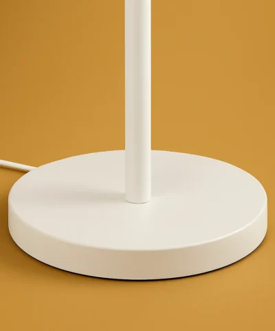 base lampadaire blanche