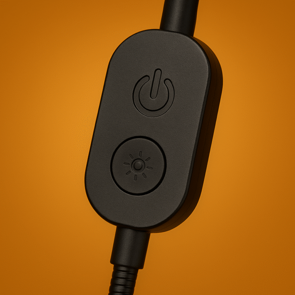 button allumer et eteinde lampe clipsable