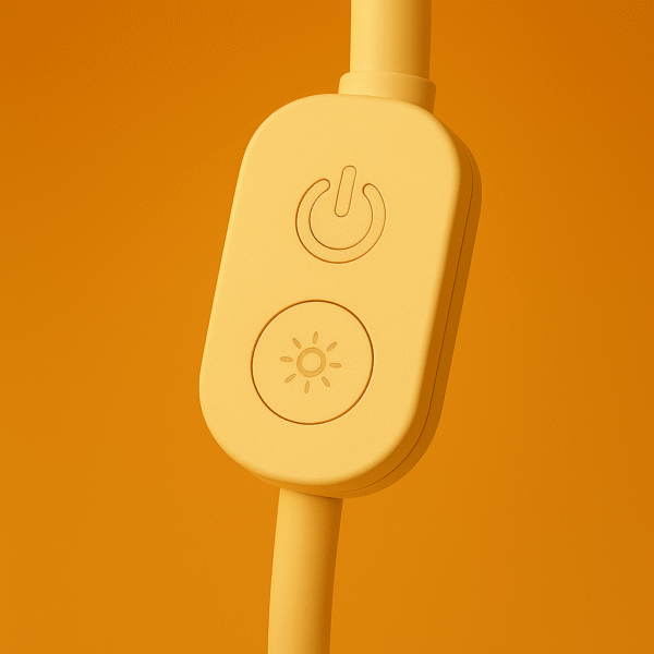 details lampe pour lit