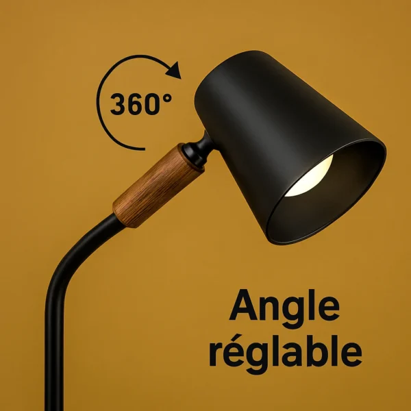lampadaire angle orientable