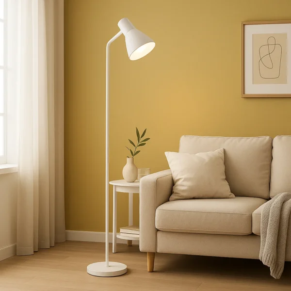lampadaire blanc ambience