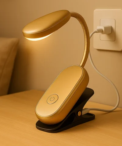 lampe à pince rechargeable