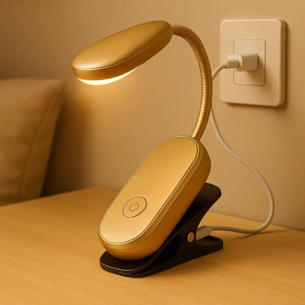 lampe à pince rechargeable