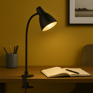 lampe de bureau avec pince