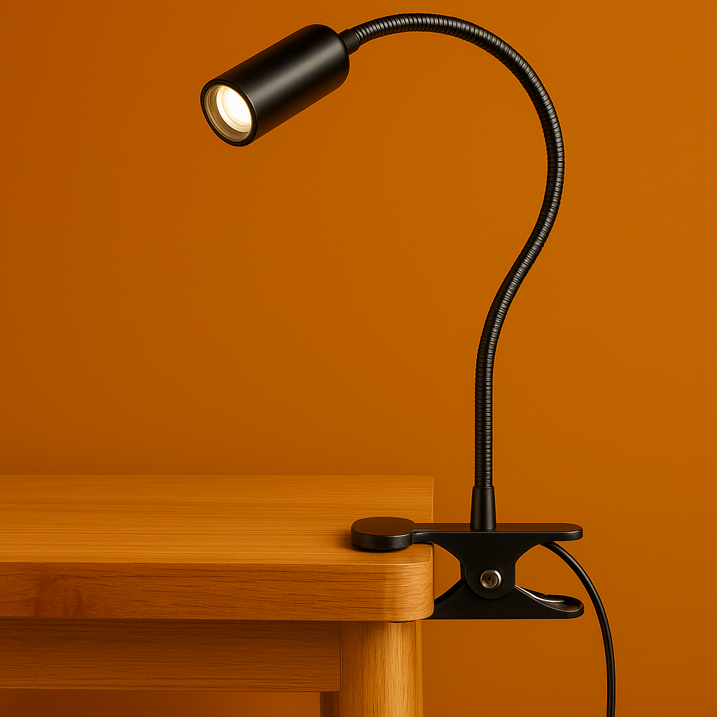 lampe de lecture clipsable