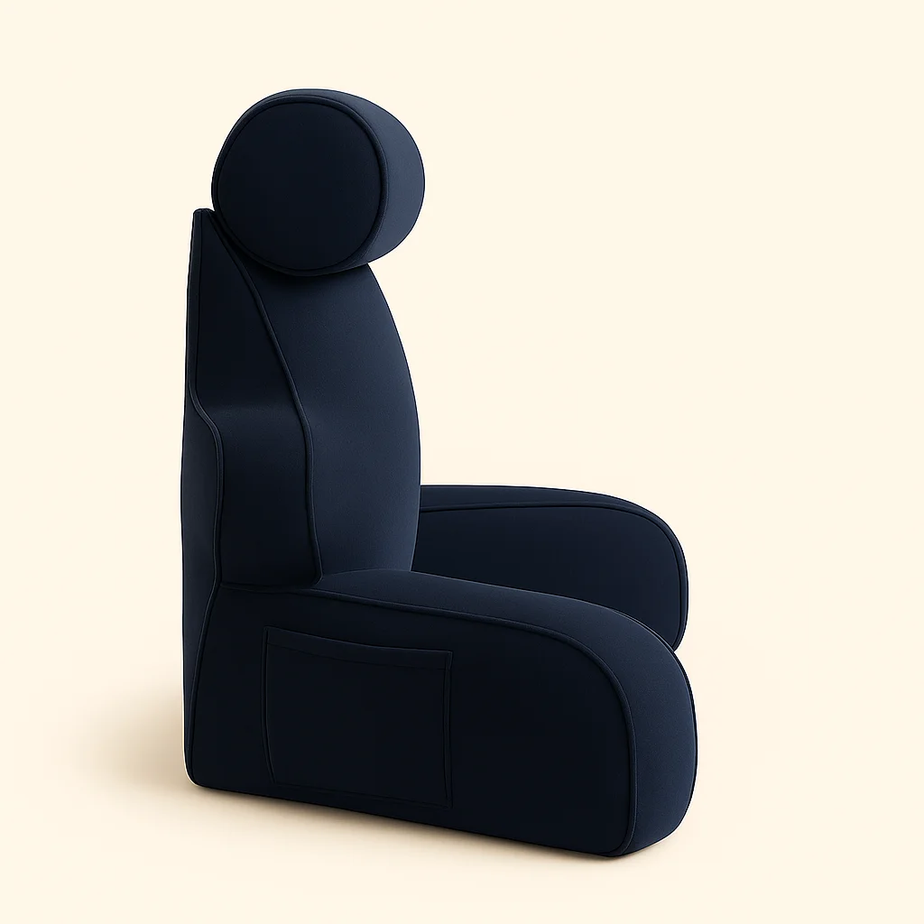 poche coussin de lecture medical