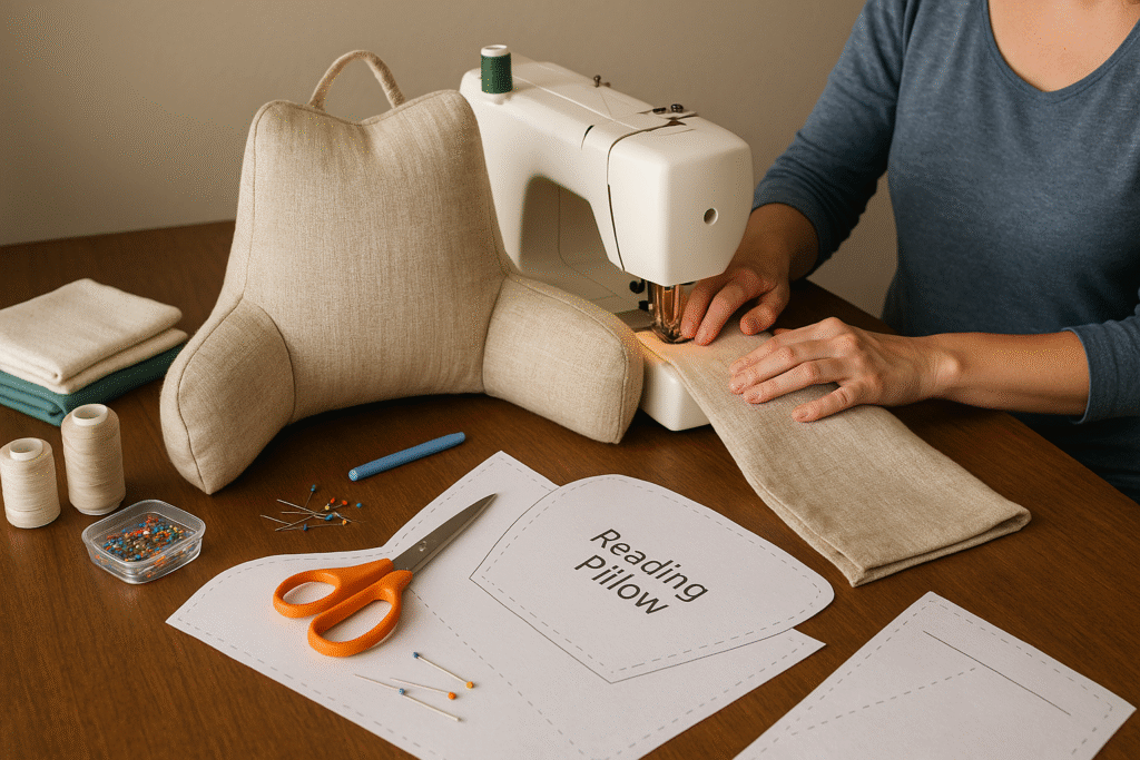 Coussin de lecture à faire soi-même guide complet