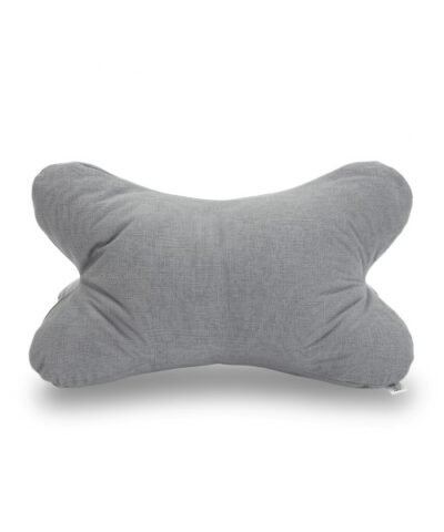 Coussin de lecture cale-tête en velours – forme étoile