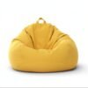 Pouf Poire – assise XXL ultra cosy - couleur jaune