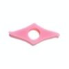 bague de lecture en plastique rose