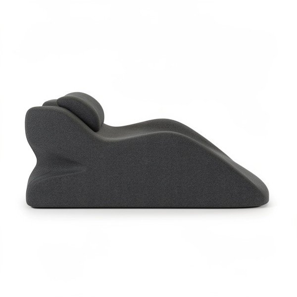 coussin de lecture multifonction gris