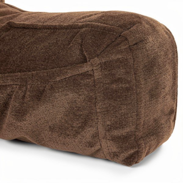 details Coussin de lecture avec rouleau pour la nuque