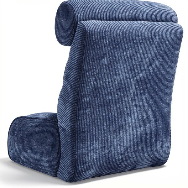 oreiller de lecture bleu