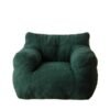 pouf de lecture adulte vert