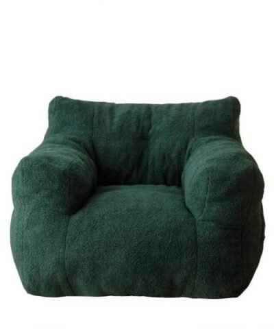 pouf de lecture adulte vert