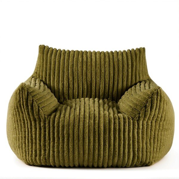 pouf grande taille xxl vert